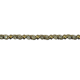 Vintage Wrap 14k Yellow Gold Diamond Tennis Bracelet